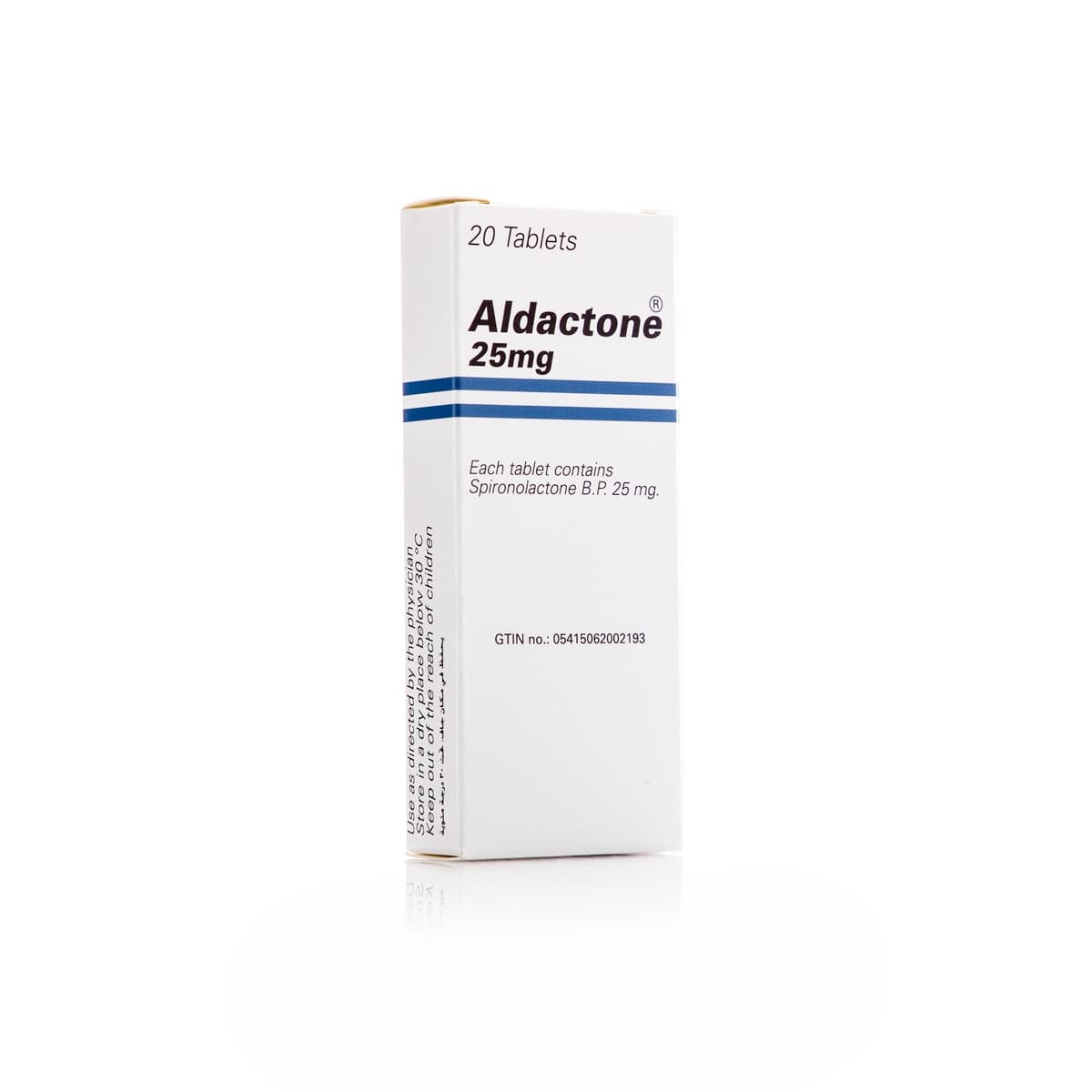 Aldactone25 Mg, Bawasan ang Presyon ng Dugo, Pigilan ang Hypertension Complication - 20 Tablet (Larawan 1 ng 1)
