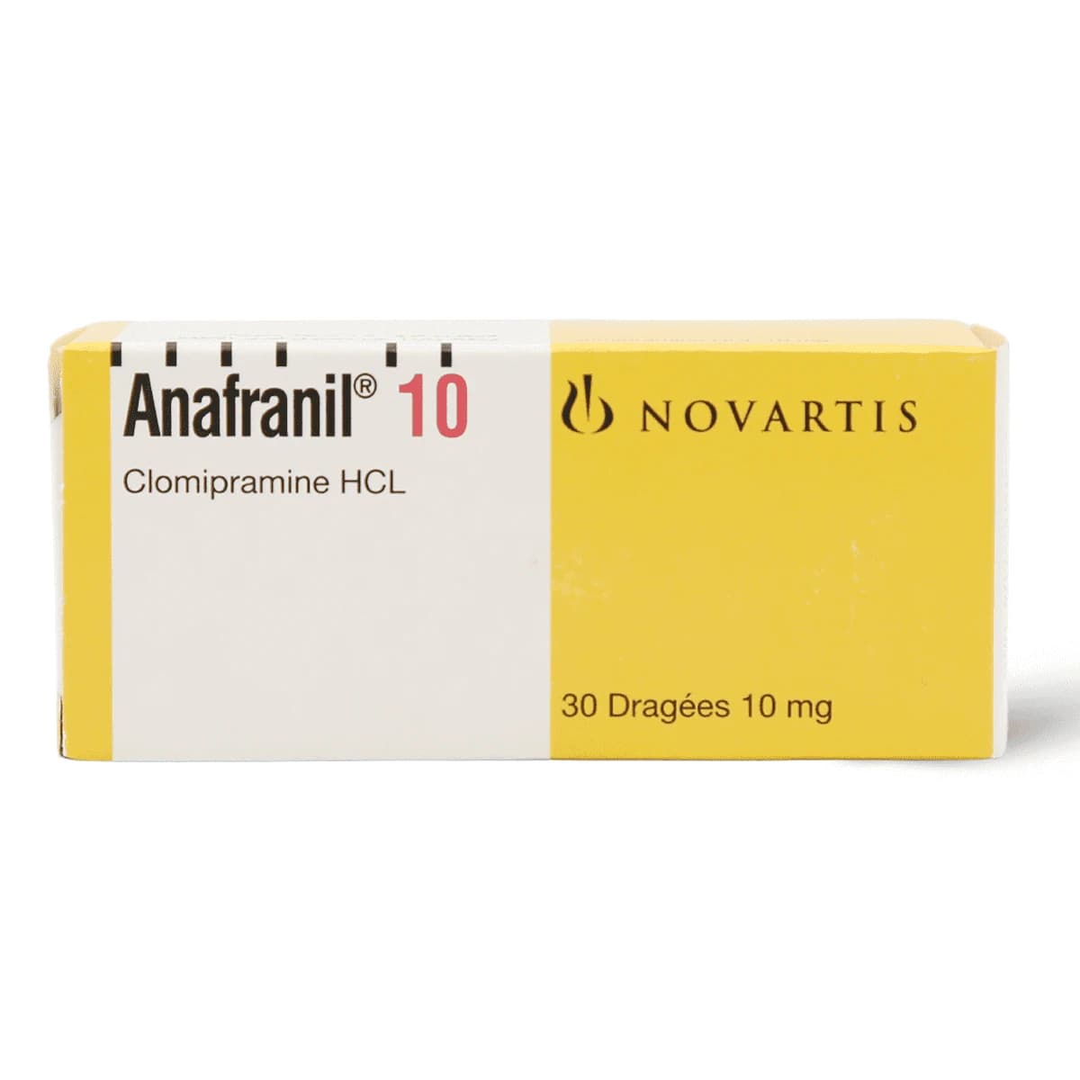 Anafranil 10 Mg, Antidepressant, Para sa Mental Disorder - 30 Tablet (Larawan 1 ng 3)