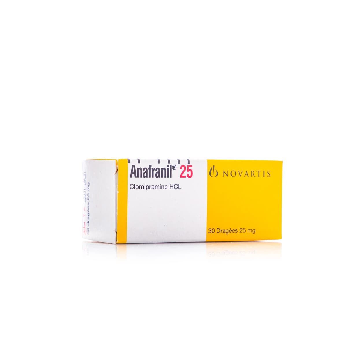 Anafranil 25 Mg, Antidepressant, Para sa Mental Disorder - 30 Tablet (Larawan 1 ng 1)