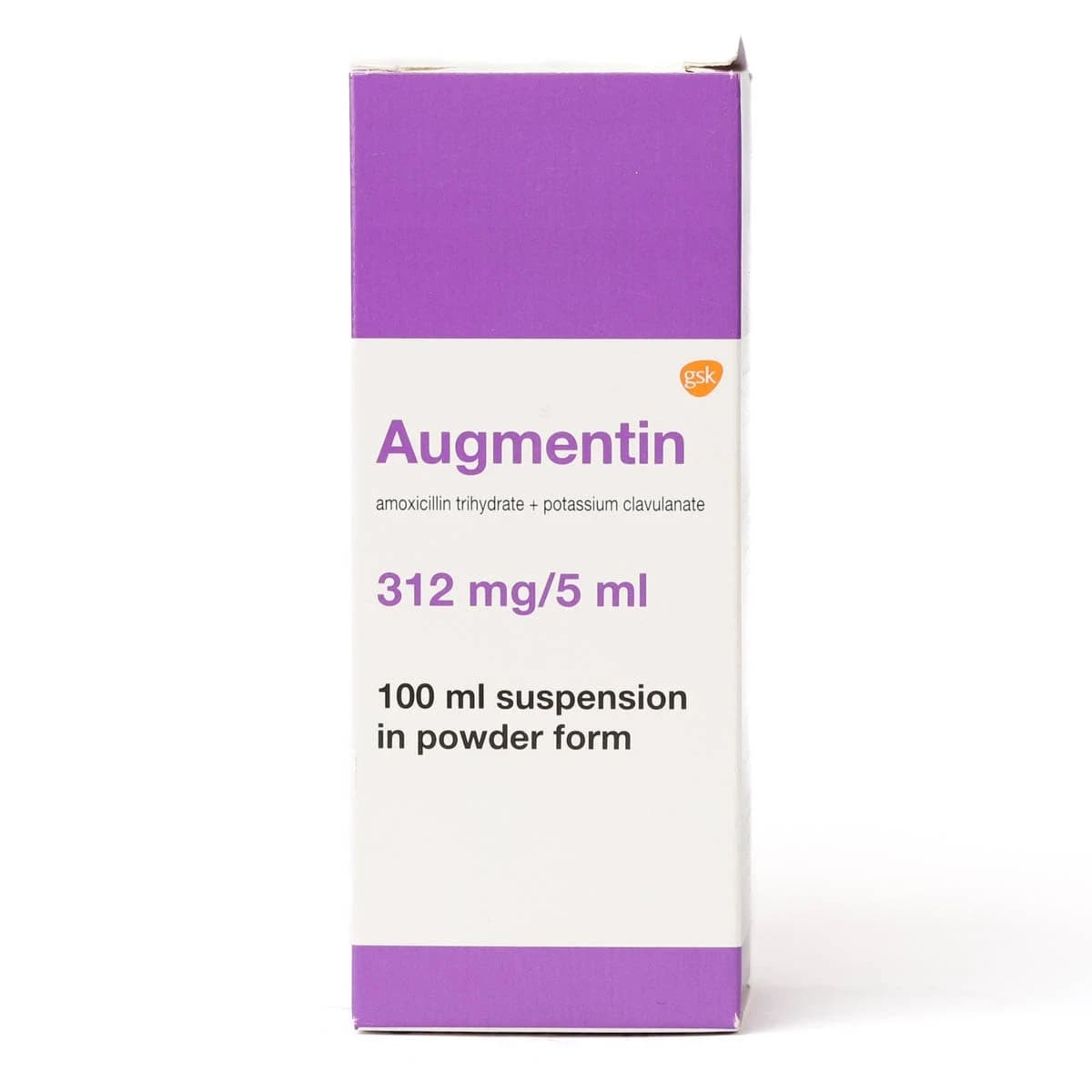 Julmentin, 312 Mg, Antibiotic - 100 Ml (Larawan 1 ng 2)