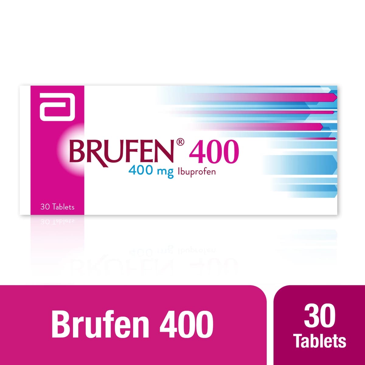 Brufen400 Mg, Analgesic, Antipyretic at Anti-Inflammatory - 30 Tablet (Larawan 2 ng 2)