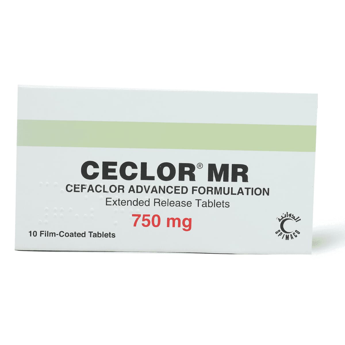 Ceclor750 Mg, Antibiotic, Modified Release Tablets, Bawasan ang Bacterial Infections - 10 Tablets (Larawan 3 ng 3)