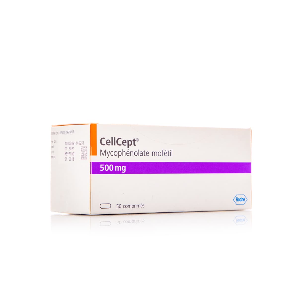 Cellcept500 Mg, Immunosuppressant - 50 Tablets (Larawan 1 ng 1)