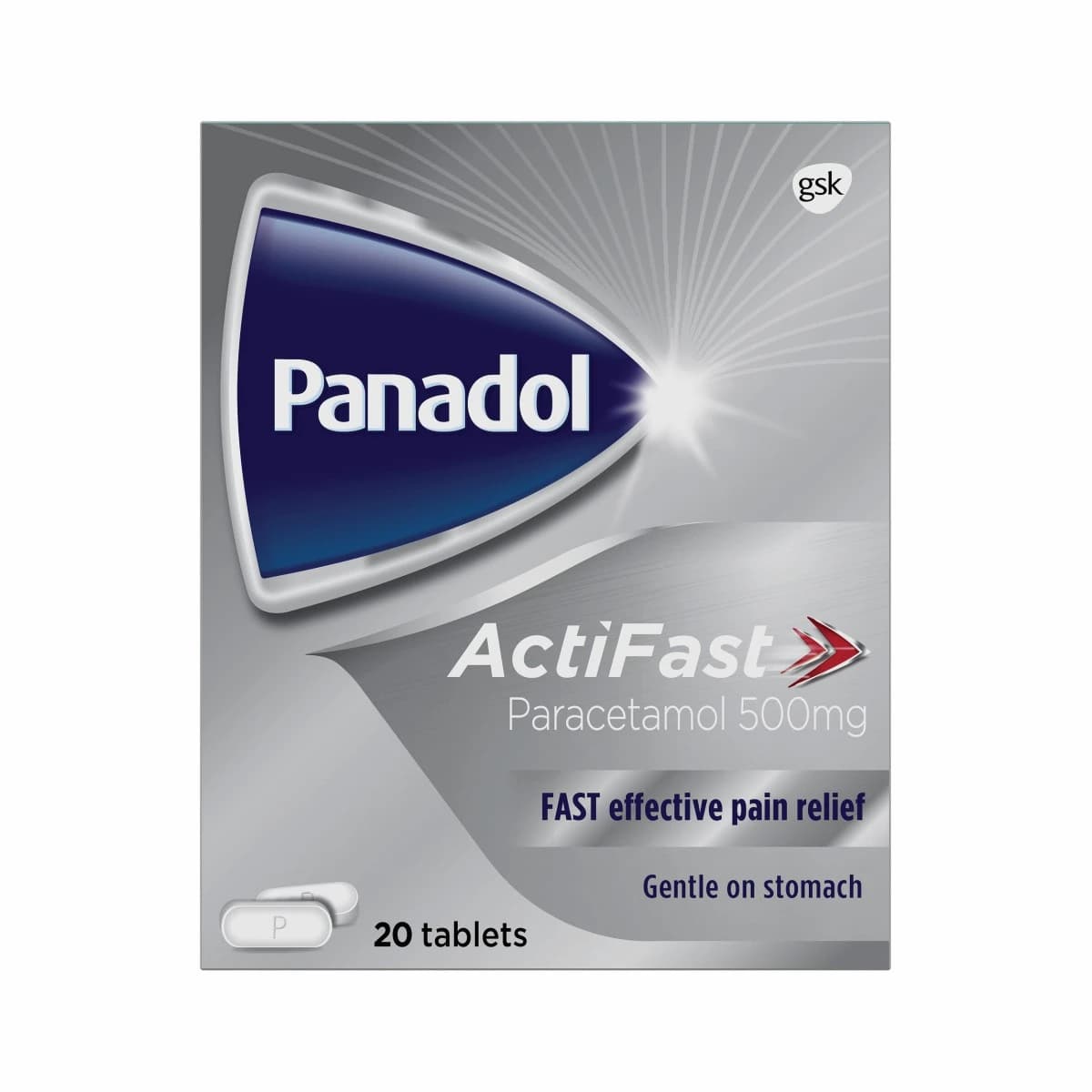 Panadol Actifast - 20 Tablets (Image 1 of 2)