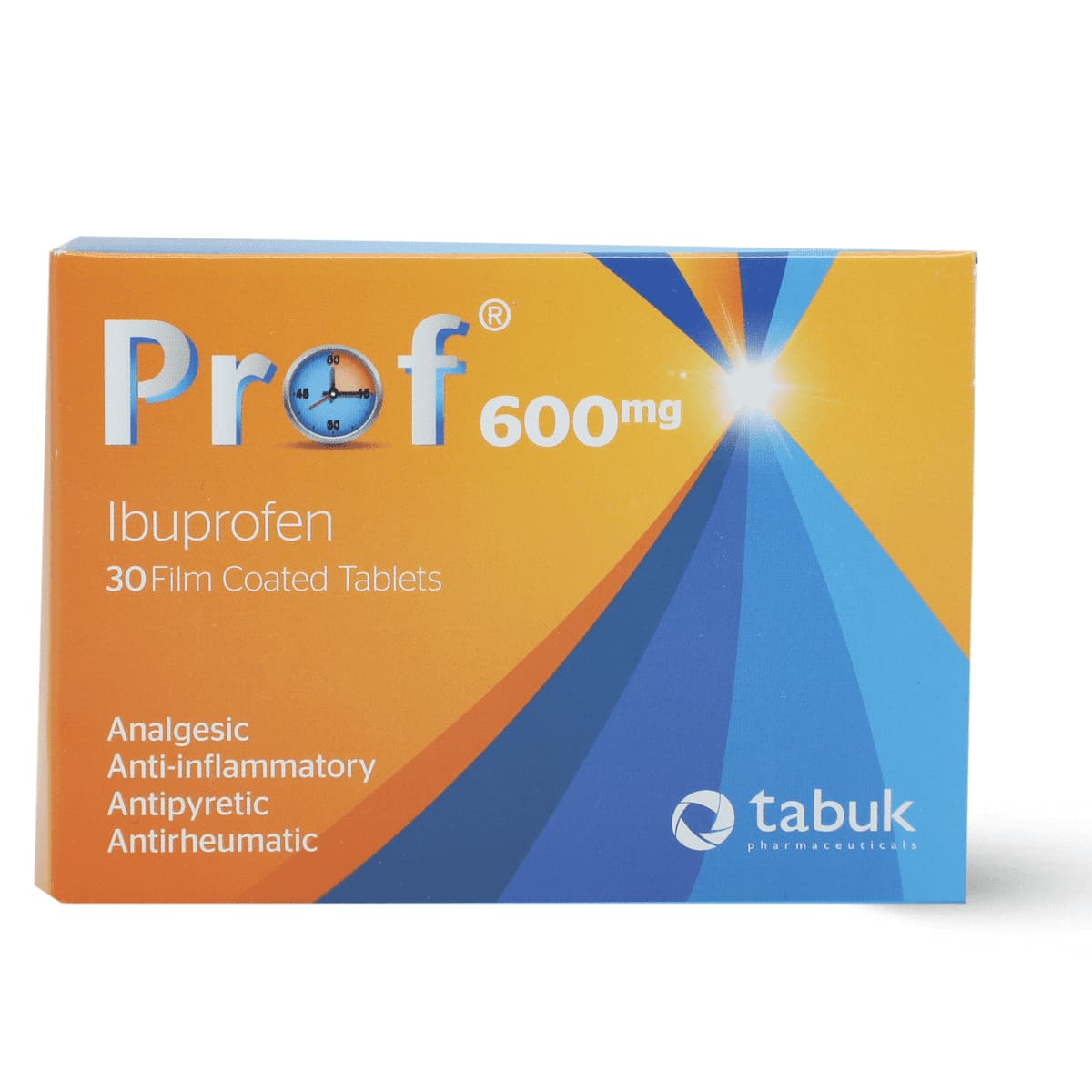 Prof 600 Mg, Analgesic, Antipyretic at Anti-Inflammatory - 30 Tablet (Larawan 2 ng 2)
