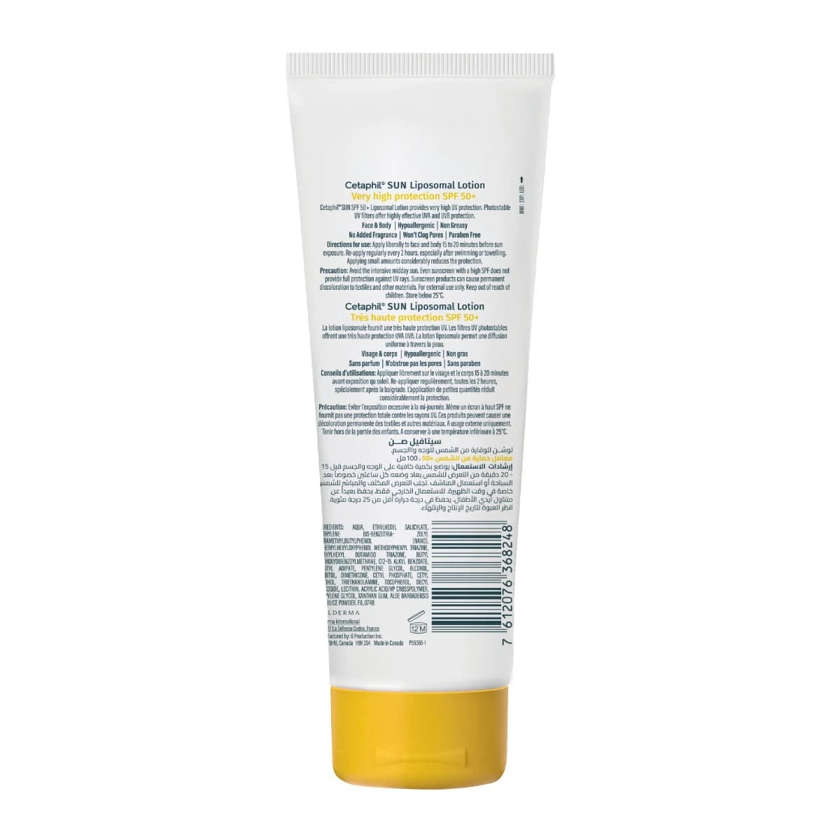 Cetaphil, Sun Protection Light Gel, Spf 50+ - 100 Ml (Image 2 of 2)