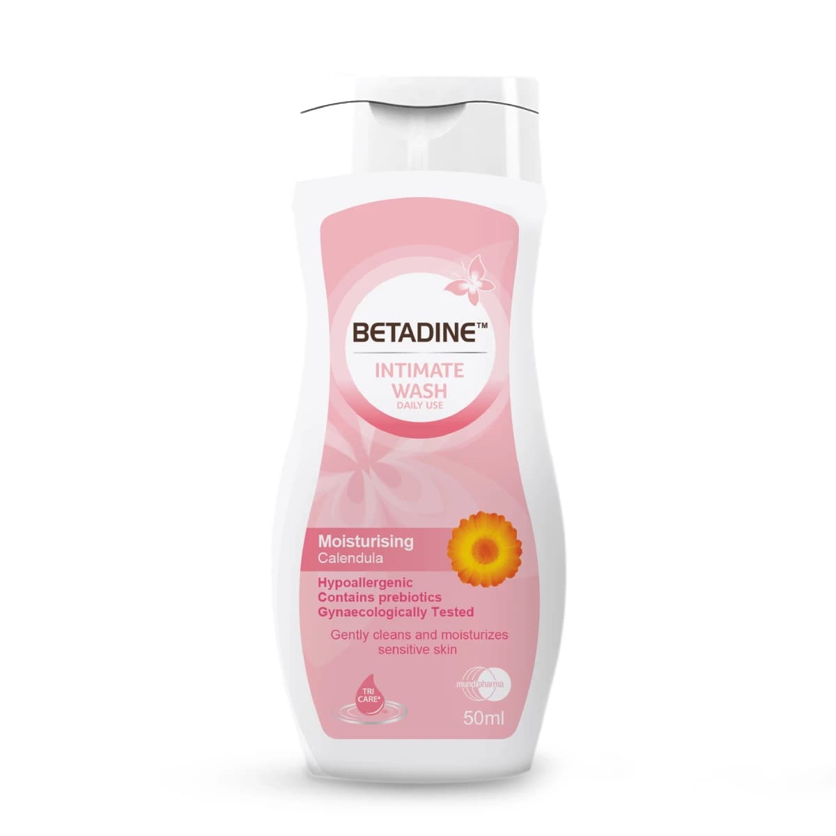 Betadine، Intimate Wash، Moisturizing Calendula - 50 ملی لیٹر (تصویر 1 از 3)