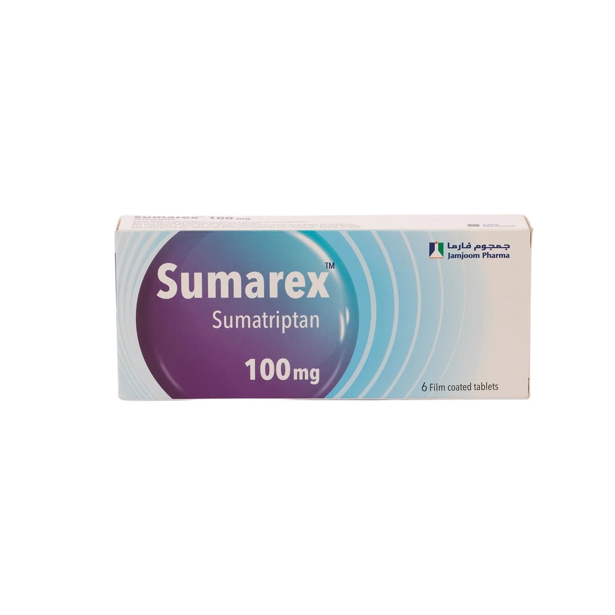 Sumarex 100 Mg, Para sa Migraine Attacks - 6 na Tablet (Larawan 1 ng 1)