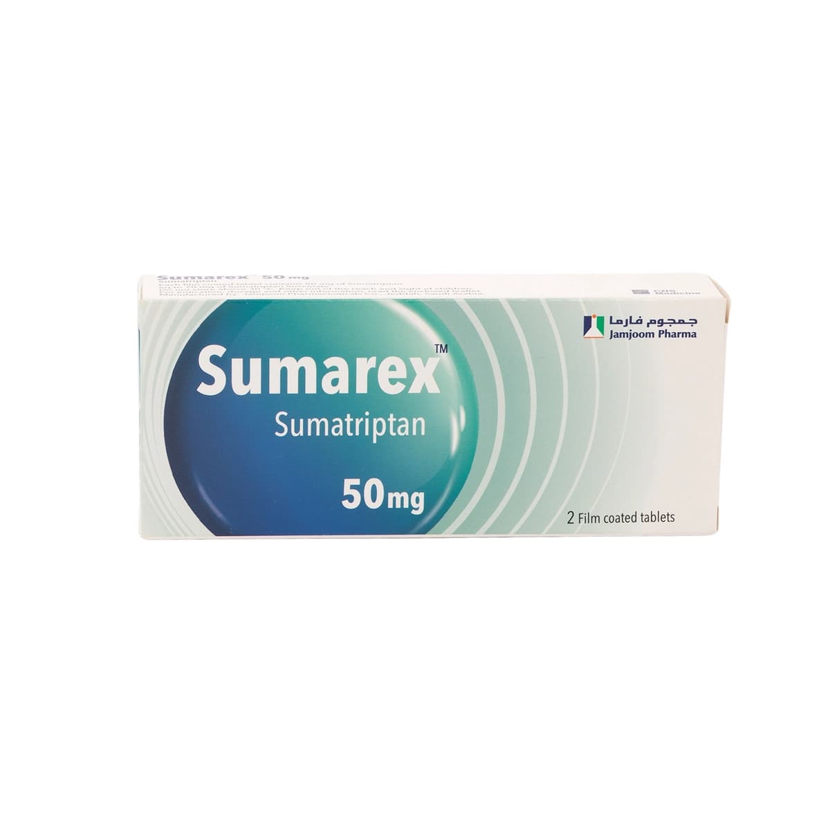 Sumarex 50 Mg, Para sa Migraine Attacks - 2 Tablets (Larawan 1 ng 1)
