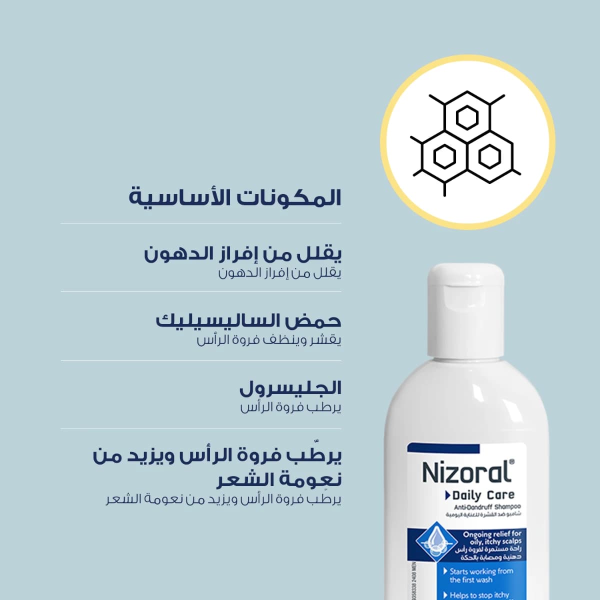 Nizoral, Daily Care, Anti-Dandruff Shampoo – 200 Ml (Image 5 of 5)