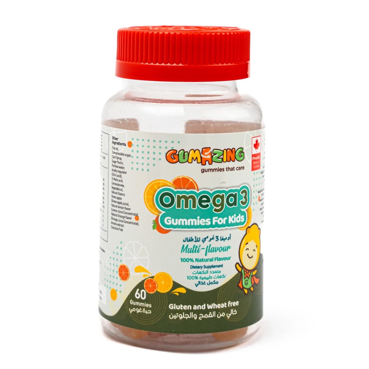 Gumazing, Omega 3 For Kids Multi-Flavor – 60 Gummies (Larawan 1 ng 1)