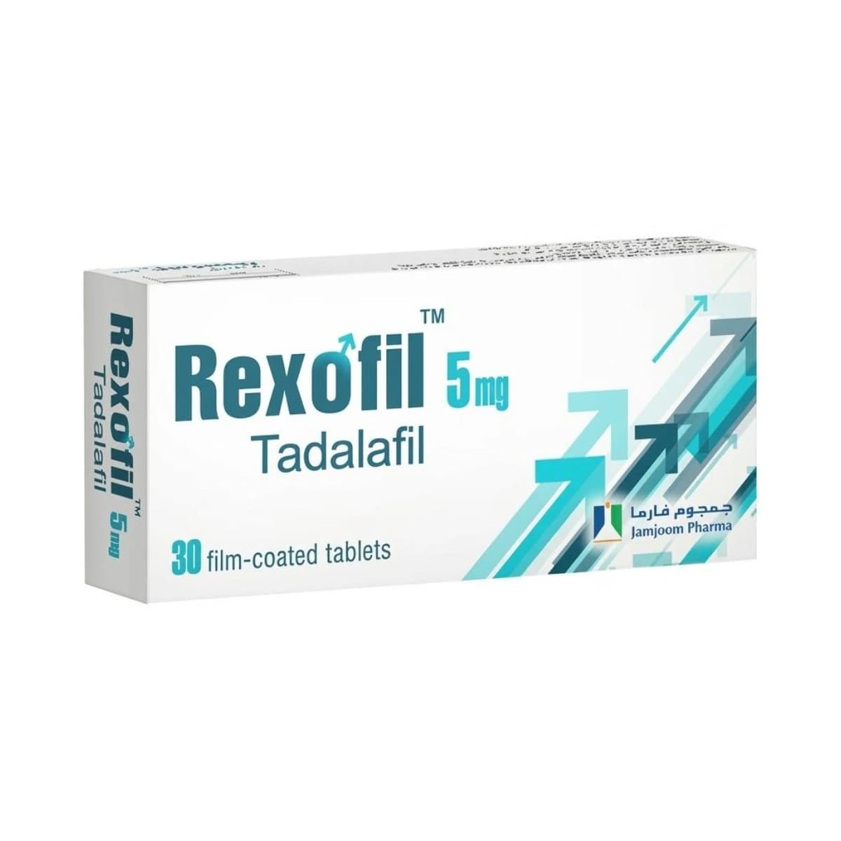 Rexofil, Tadalafil, 5 Mg, Film-Coated Tablets - 30 Tablets (Larawan 1 ng 1)