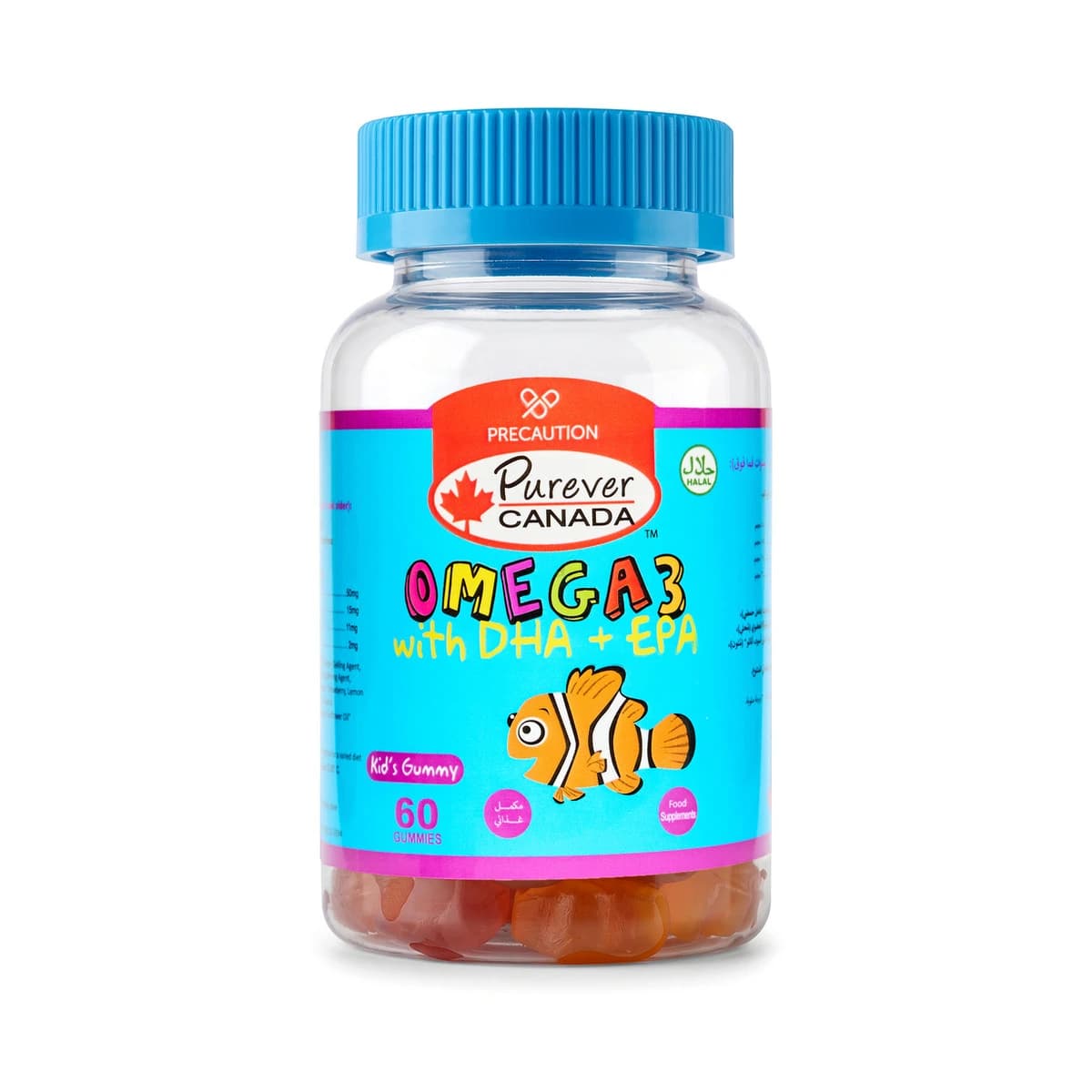 Purever Canada, Omega-3 Dha + Epa, Kids Support - 60 Pcs (Larawan 3 ng 3)