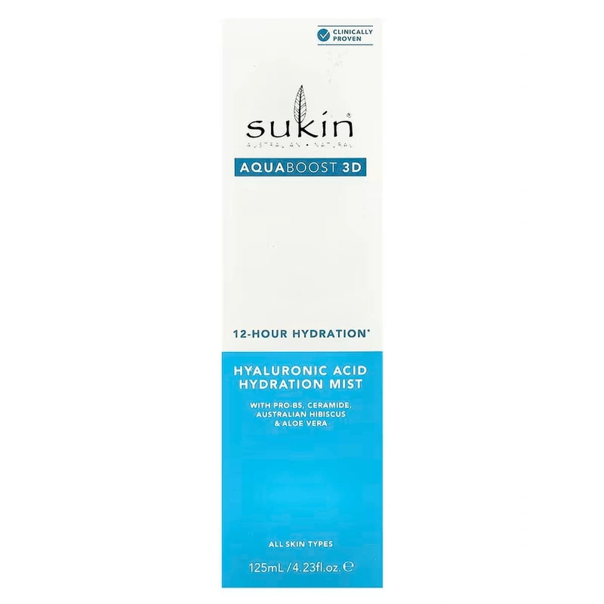 Sukin, Hydration Mist with Hyaluronic For Face Refresh - 125ml (Image 1 of 2)