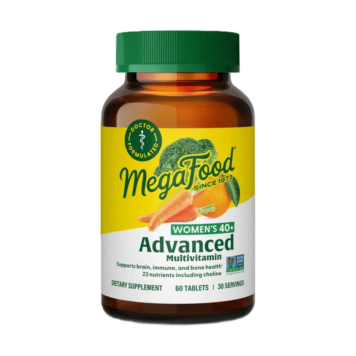 MegaFood, Women's + Advanced Multivitamin Daily Support - Tablet 40 60 (ছবি ১ / ১)