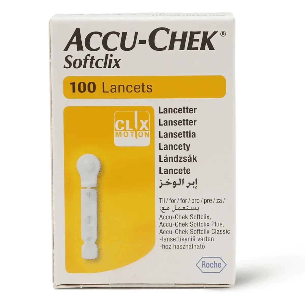Accu Chek, Lancet Softclix - 100 Pcs (Image 1 of 4)