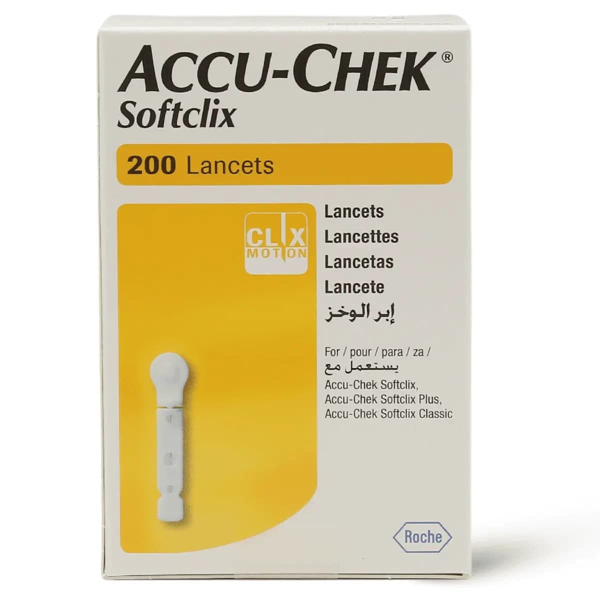 Accu-Chek، Lancet Soft Clix - 200 pcs (تصویر 2 از 4)