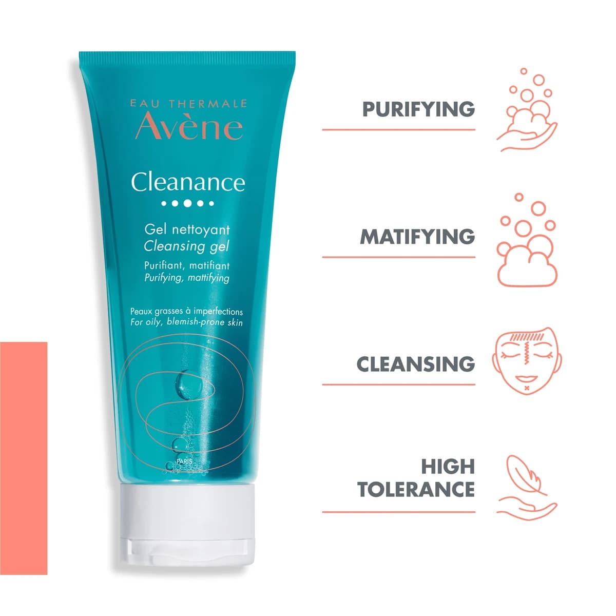 Avene, Cleanance, Cleansing Gel - 200 Ml (Image 2 of 5)