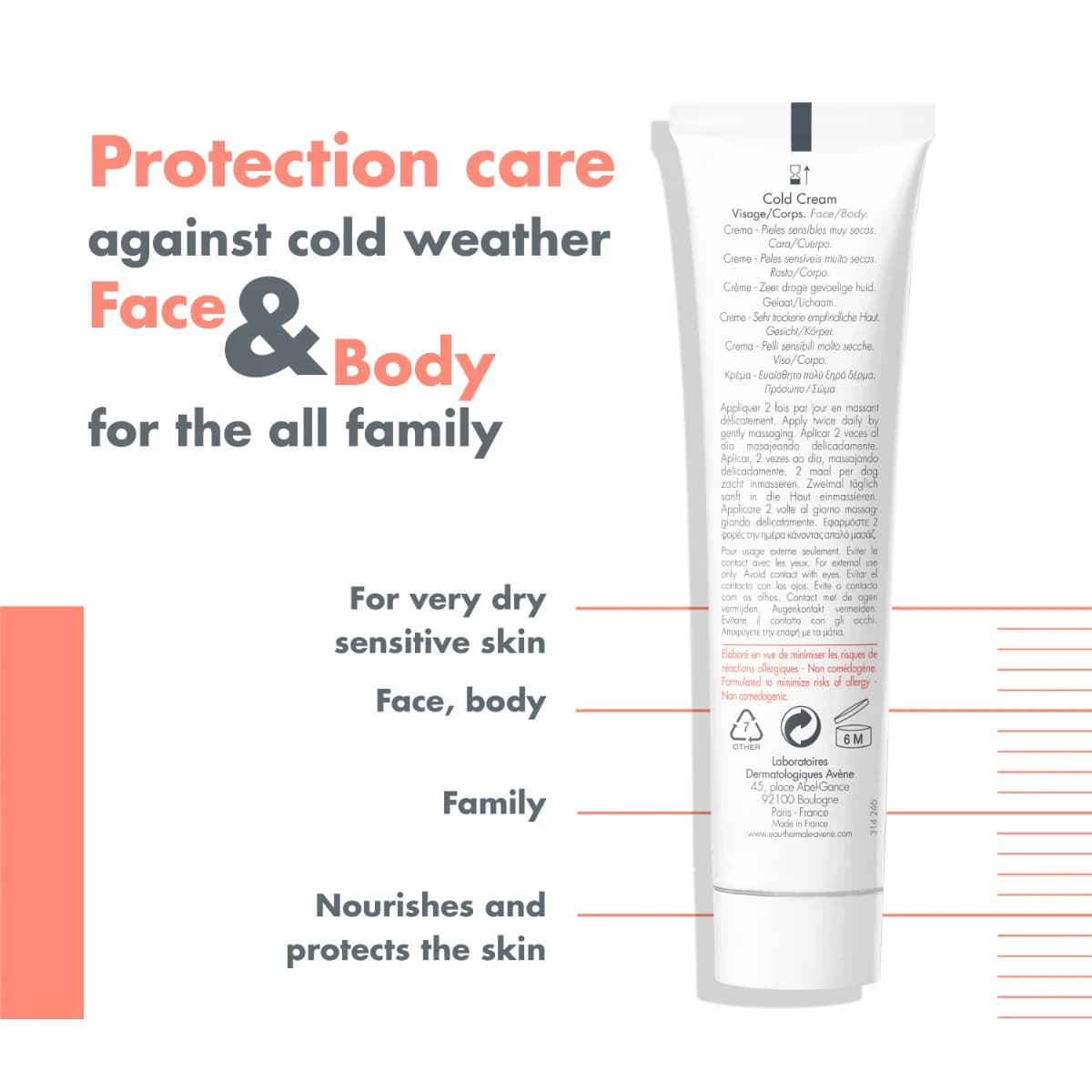 Avene, Cream Cold - 100 Ml (Image 4 of 5)
