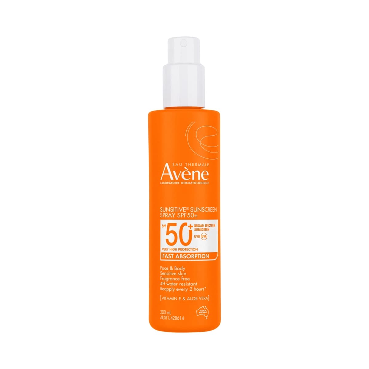 Avene, Sunscreen Spray Spf 50+, for Sensitive Skin - 200 Ml (Larawan 2 ng 2)