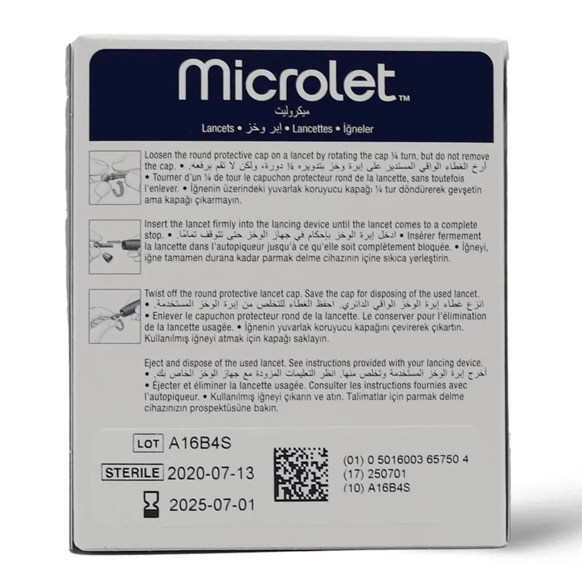 Ascensia, Microlet Lancets - 200 Pcs (Image 1 of 2)