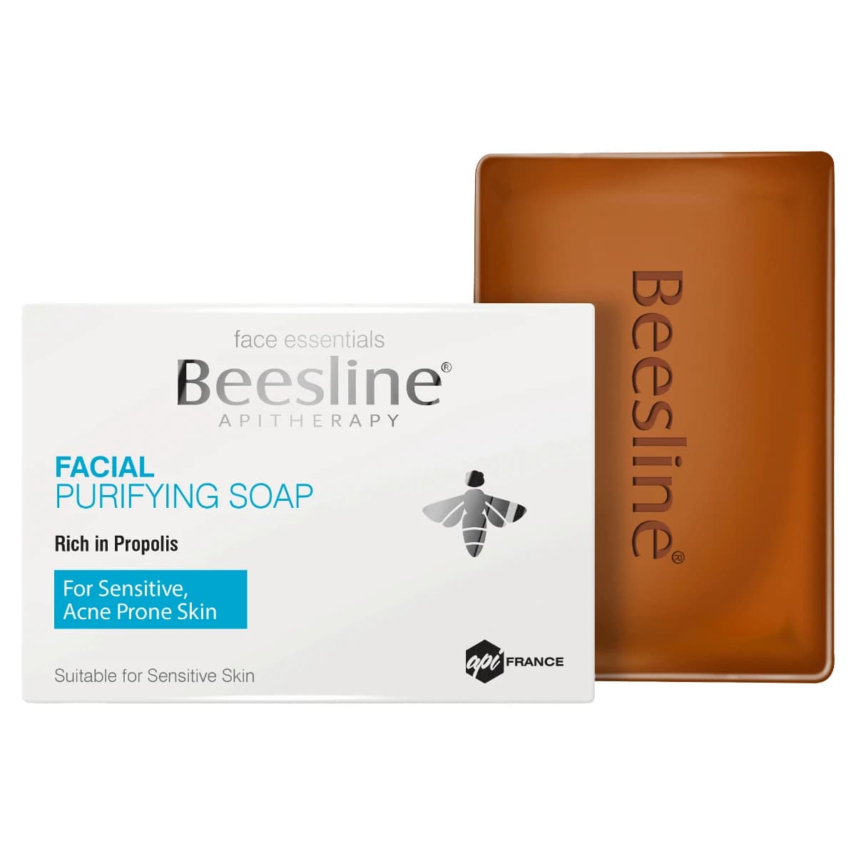 Beesline, Facial Purifying Soap Bar For Prone Acne Skin - 85 Gm (Larawan 1 ng 2)