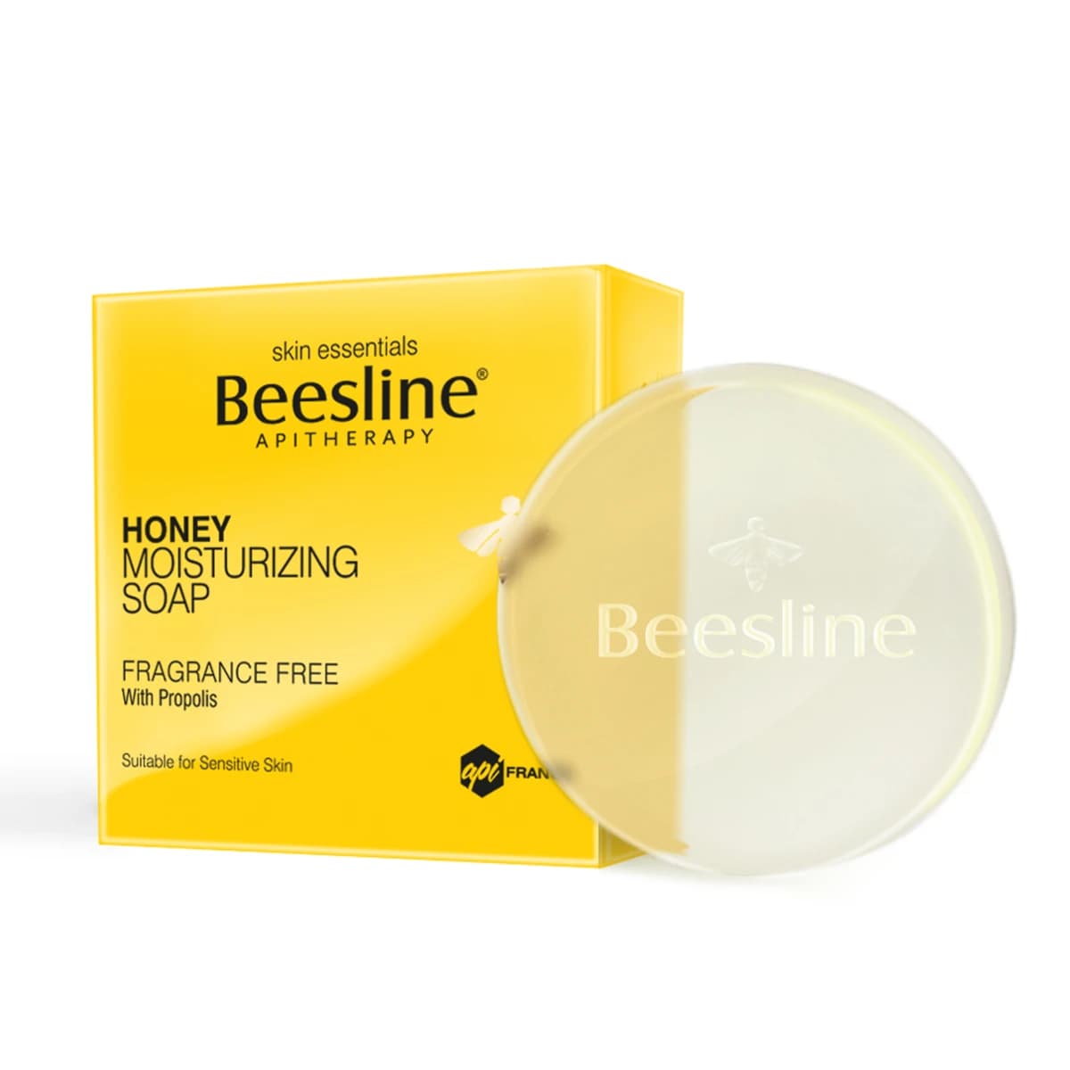Beesline, Soap Bar Moisturizing, Fragrance Free, Propolis - 60 Gm (Image 1 of 1)