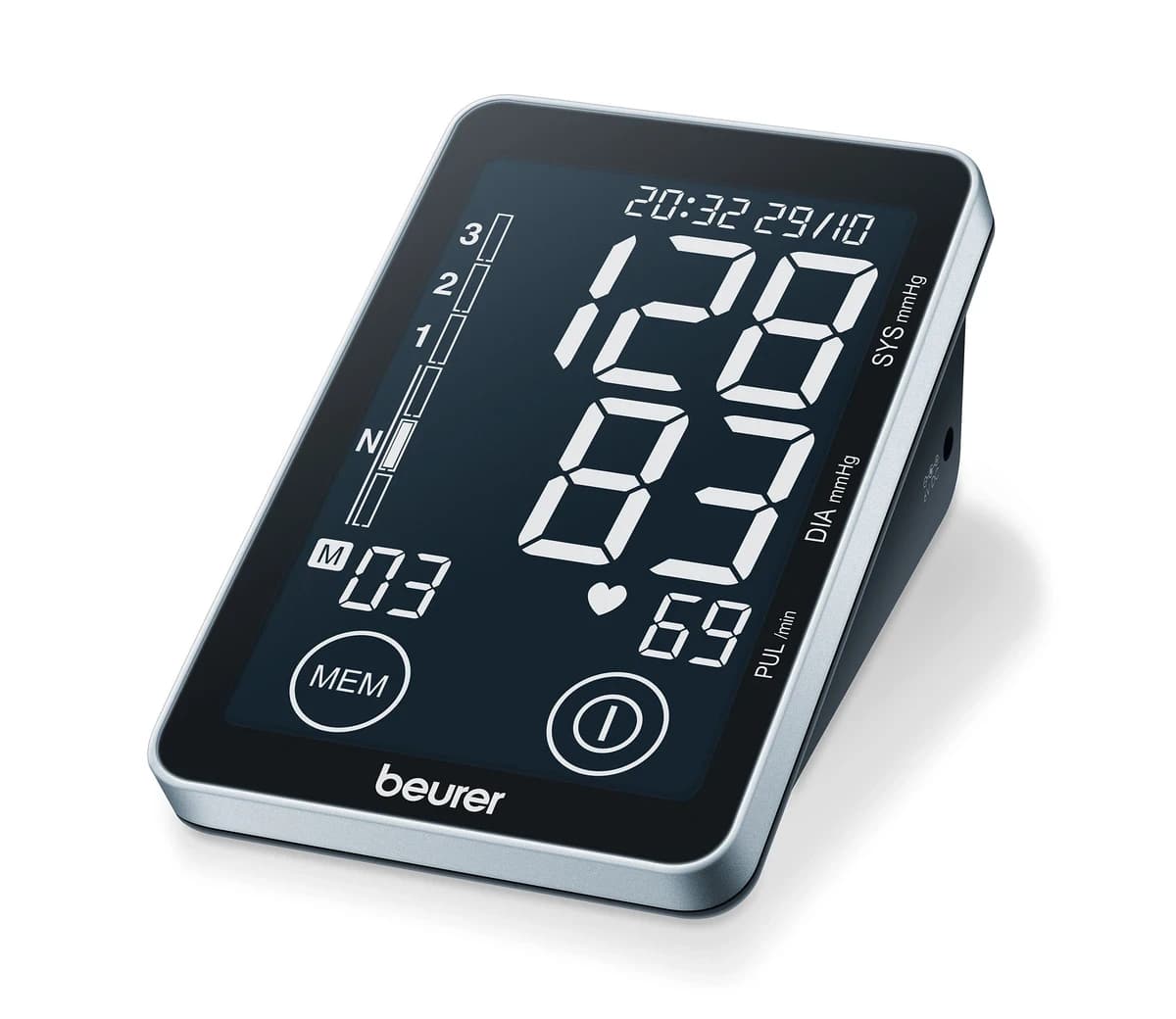 Beurer, Bm58 or Bm 54 (Varies) Blood Pressure Monitor Upper Arm - 1 Device (ছবি ১ / ৫)