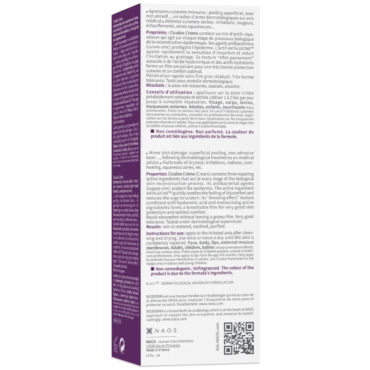 Bioderma Cicabio Wound Healing Cream - 40 Ml (Larawan 2 ng 3)