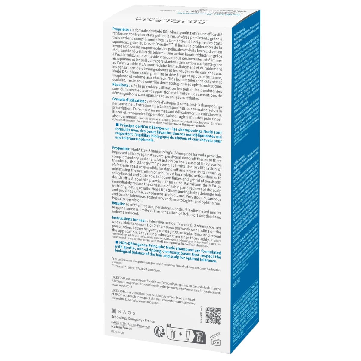 Bioderma Node Ds+ Cream Shampoo - 125 Ml (Larawan 2 ng 3)