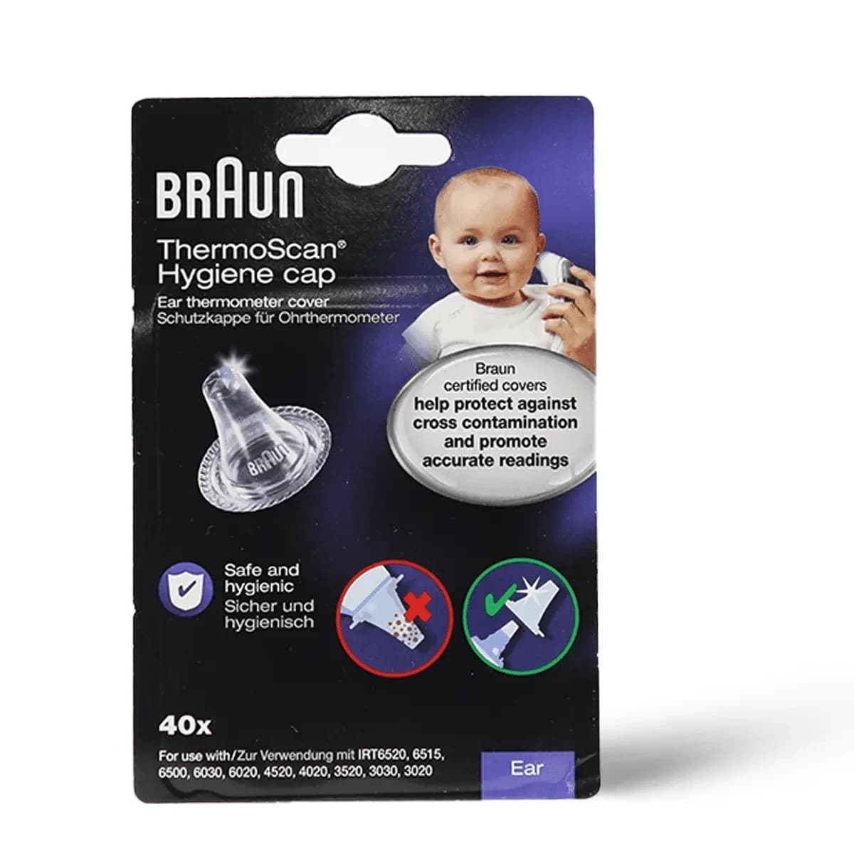 Braun, Thermoscan Lens Filters - 40 Pcs (Image 1 of 5)