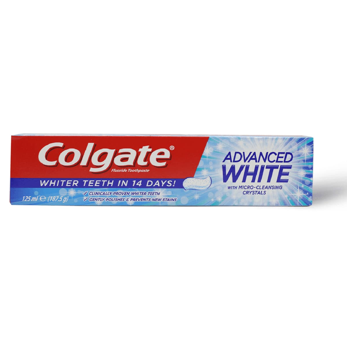 Colgate, Toothpaste Advanced White - 125 Ml (Image 3 of 3)