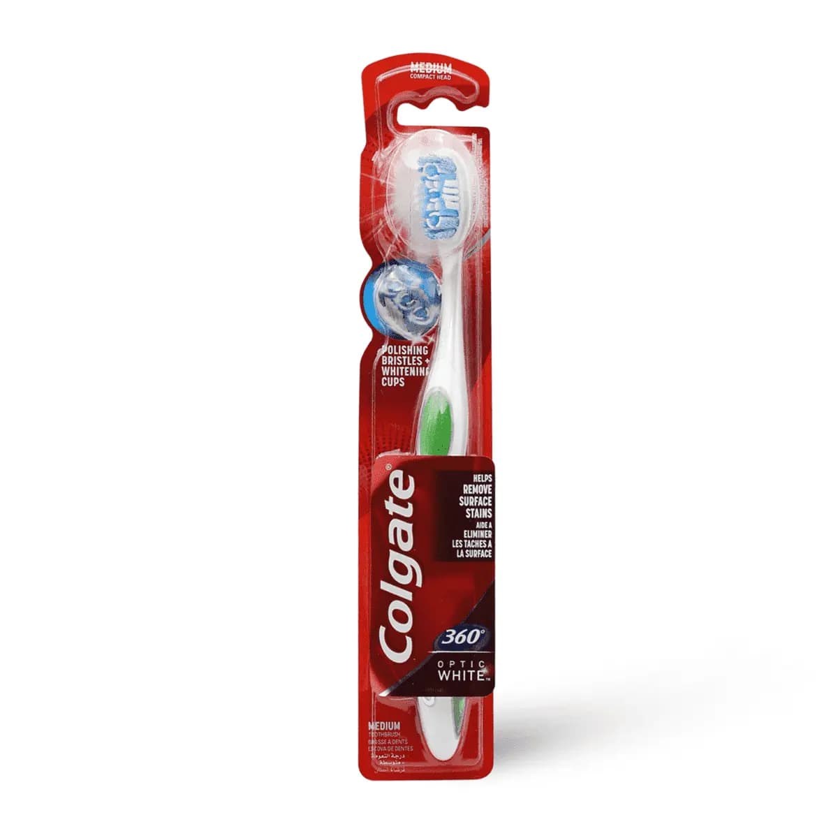 Colgate, Toothbrush 360 Optic White - 1 Pc (Image 2 of 2)