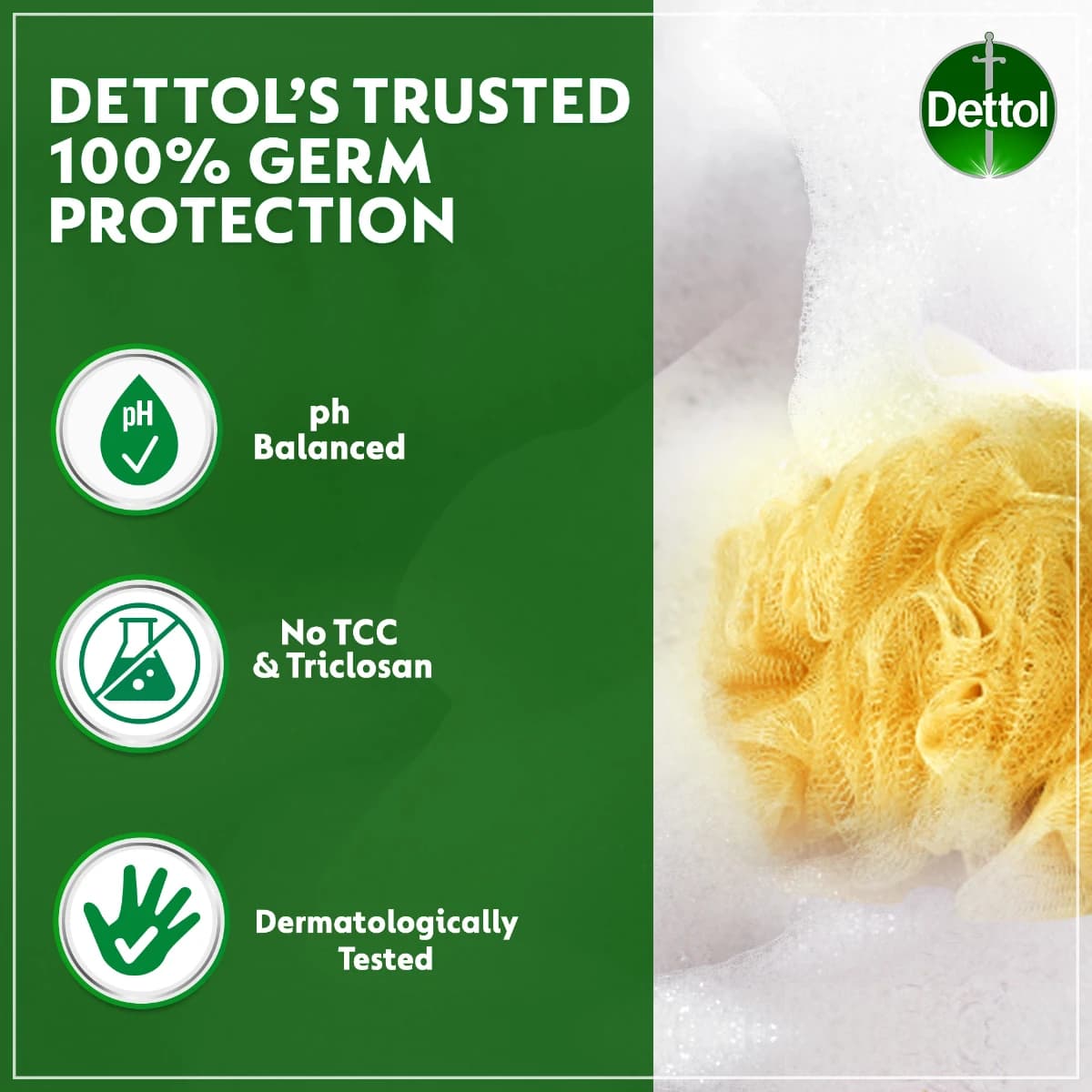 Dettol, Shower Gel Antiseptic Original - 250 Ml (Image 4 of 5)