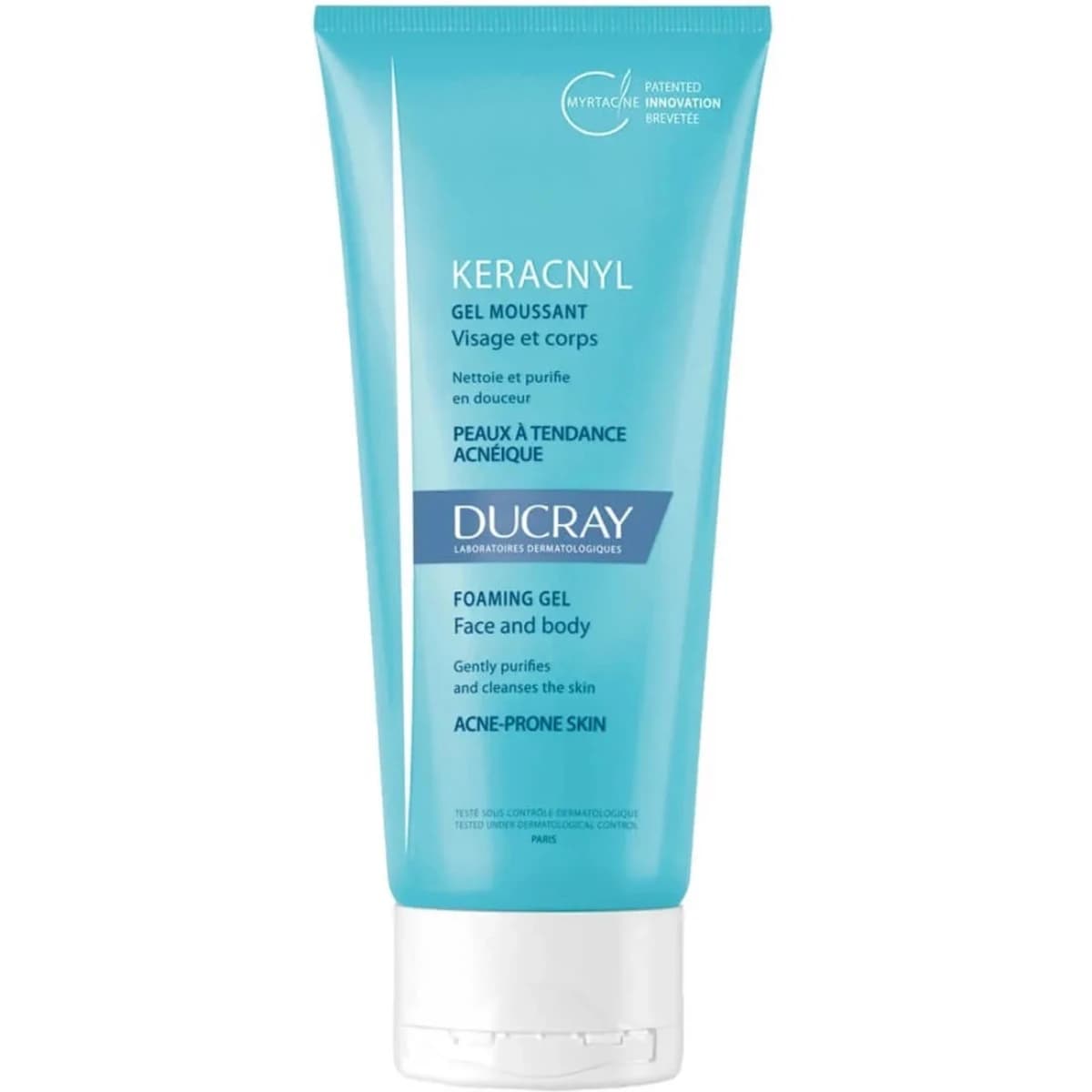 Ducray, Foaming Gel, Acne Oily Skin, Face & Body - 200 Ml (Image 1 of 4)