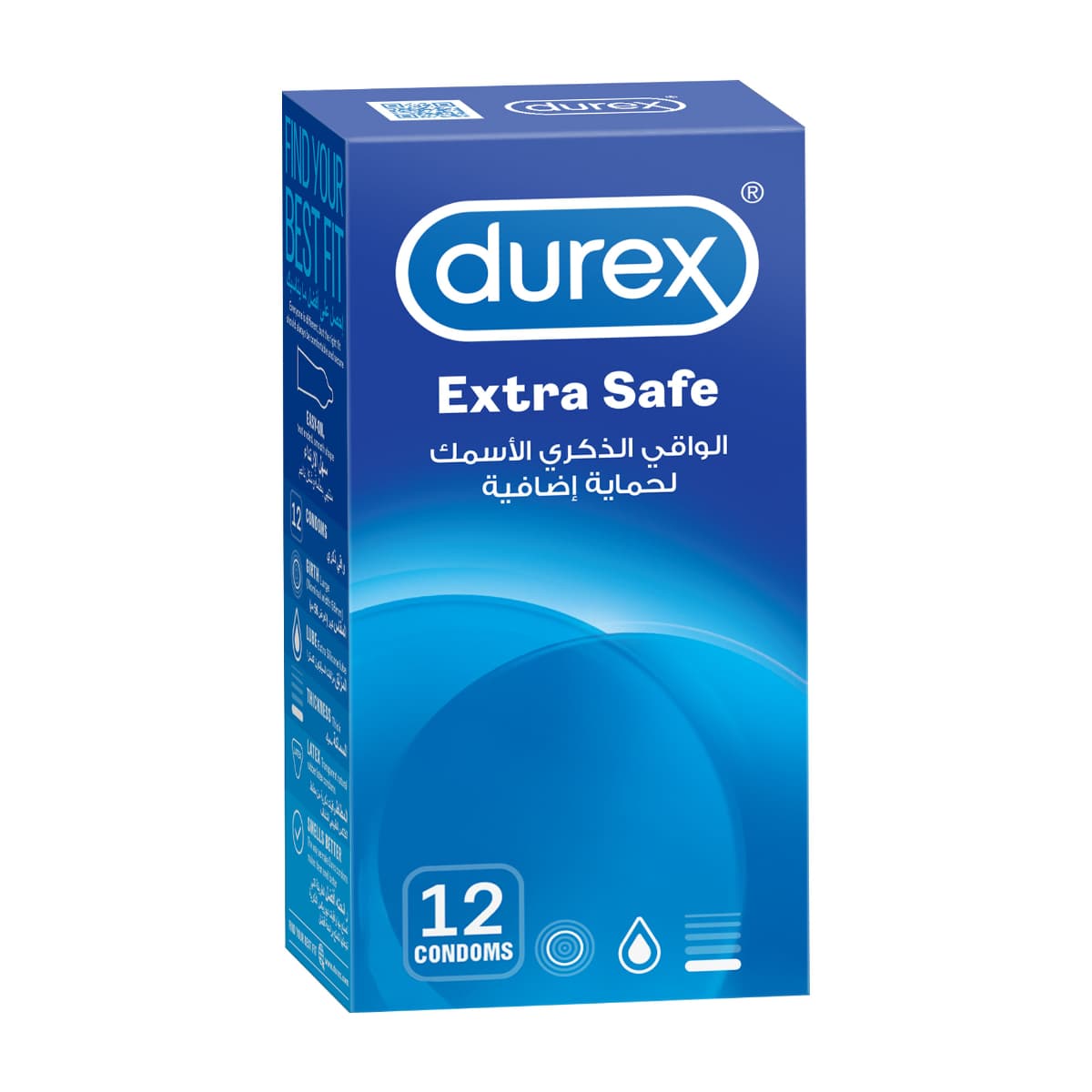 Durex, Condom Extra Safe - 12 Pcs (Image 2 of 2)