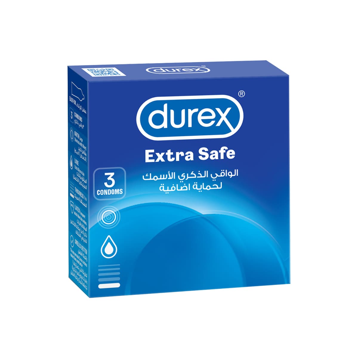 Durex, Condom Extra Safe - 3 Pcs (Image 2 of 2)
