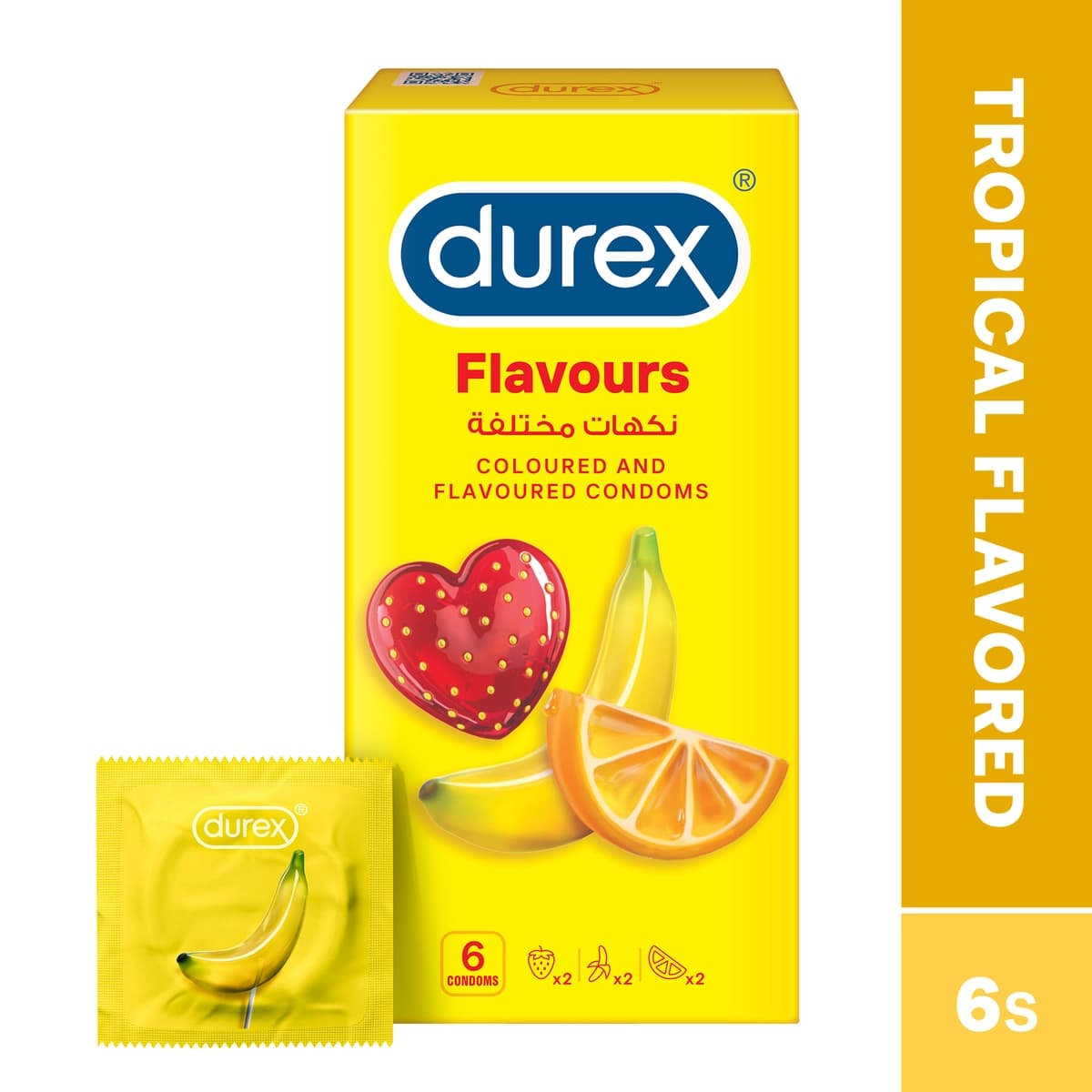 Durex, Condom Select Flavour - 6 Pcs (Image 2 of 2)