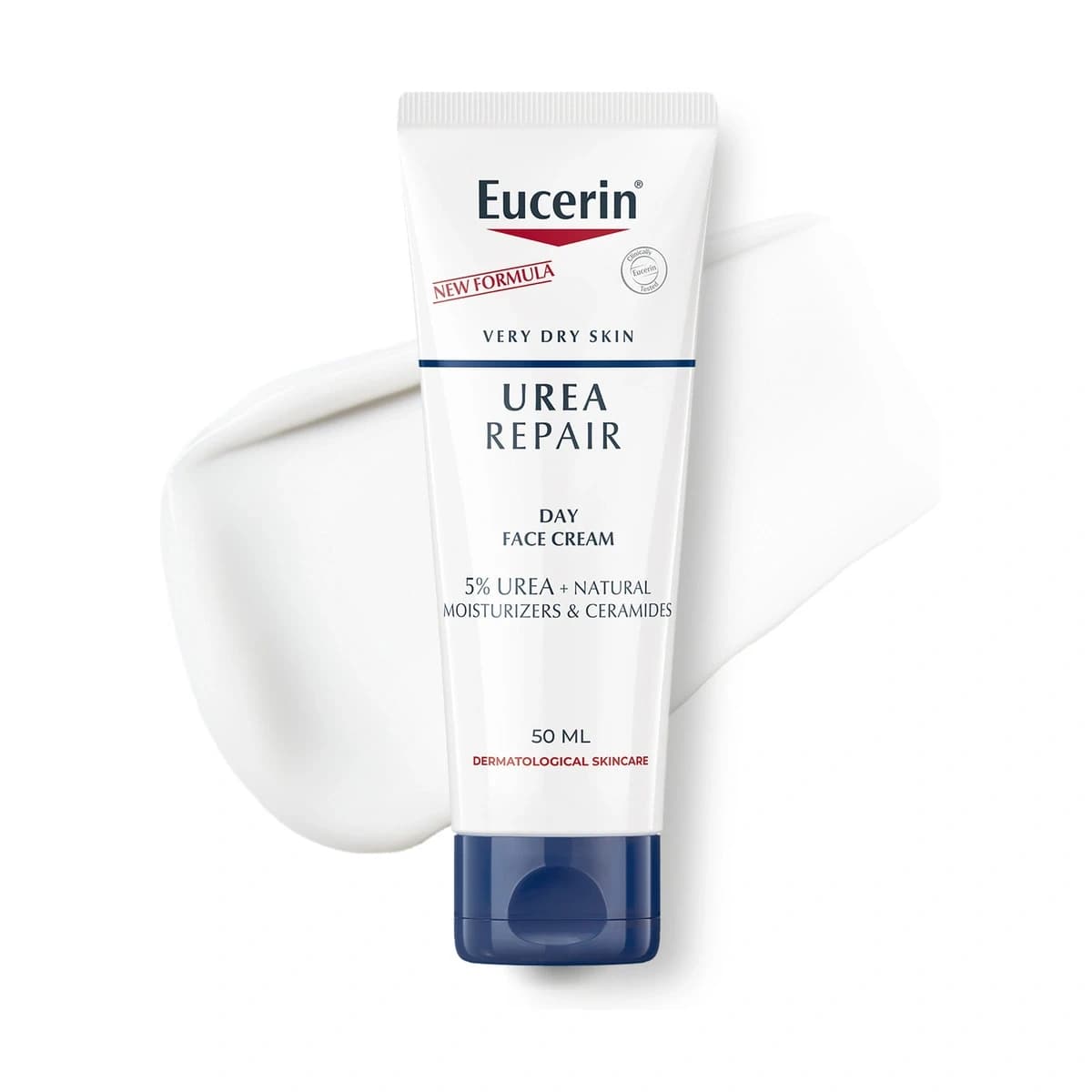 Eucerin, Urea Repair, 5% Urea Face Cream, Smoothing - 50 Ml (Image 2 of 5)