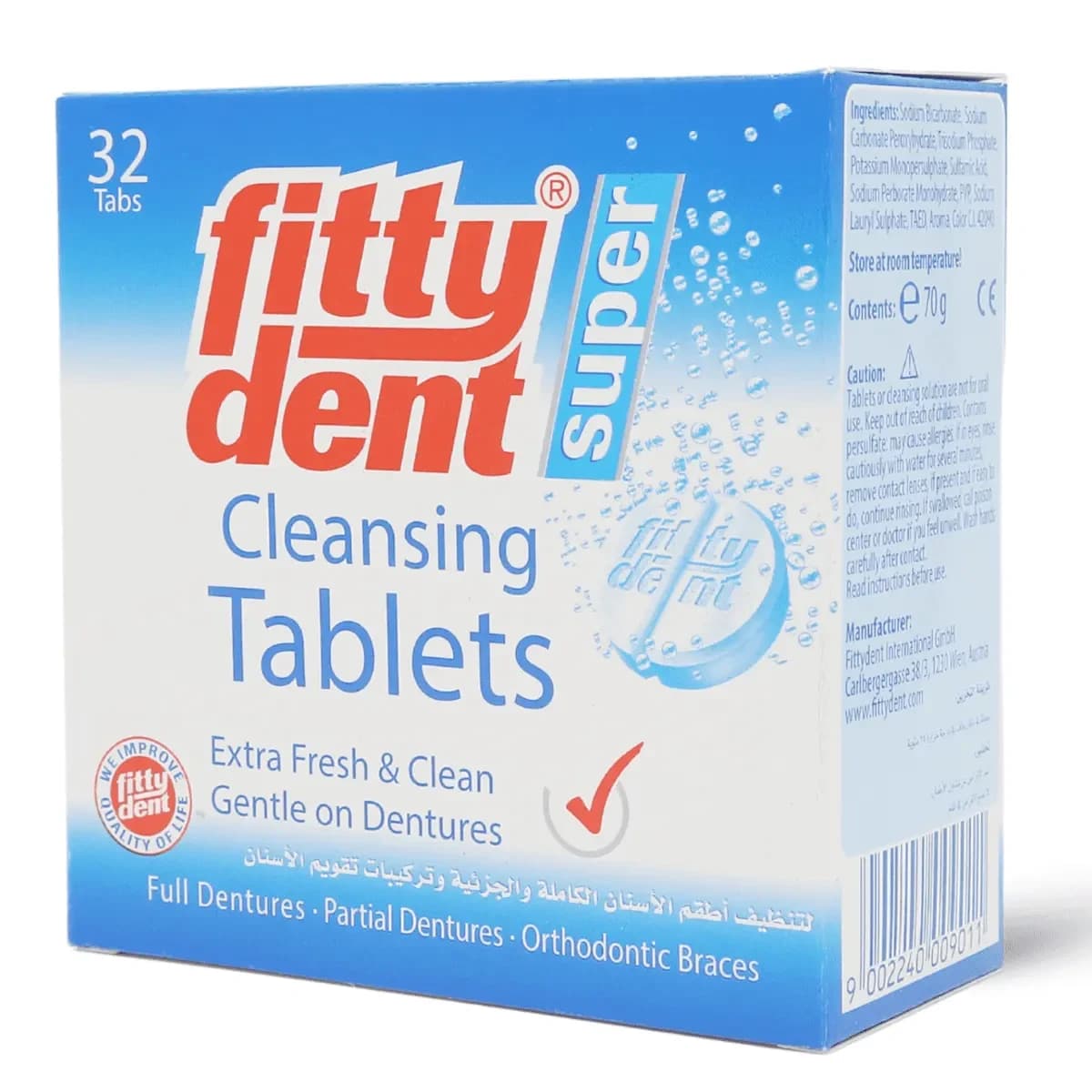 Fitty Dent Super Cleanser - 32 Tabs (Larawan 3 ng 4)