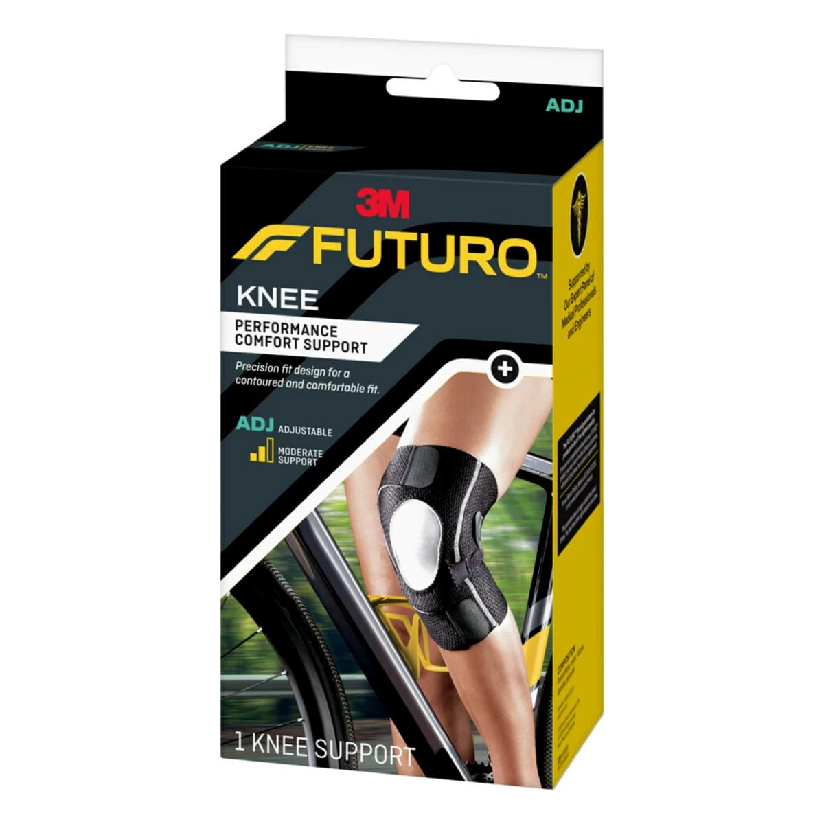 Futuro, Precision Fit Knee Support Adjustable Fit – 1 Pc (Larawan 1 ng 2)