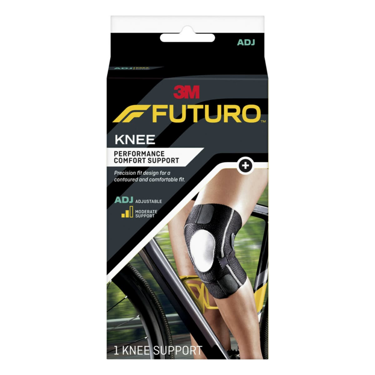Futuro, Precision Fit Knee Support Adjustable Fit – 1 Pc (Larawan 2 ng 2)