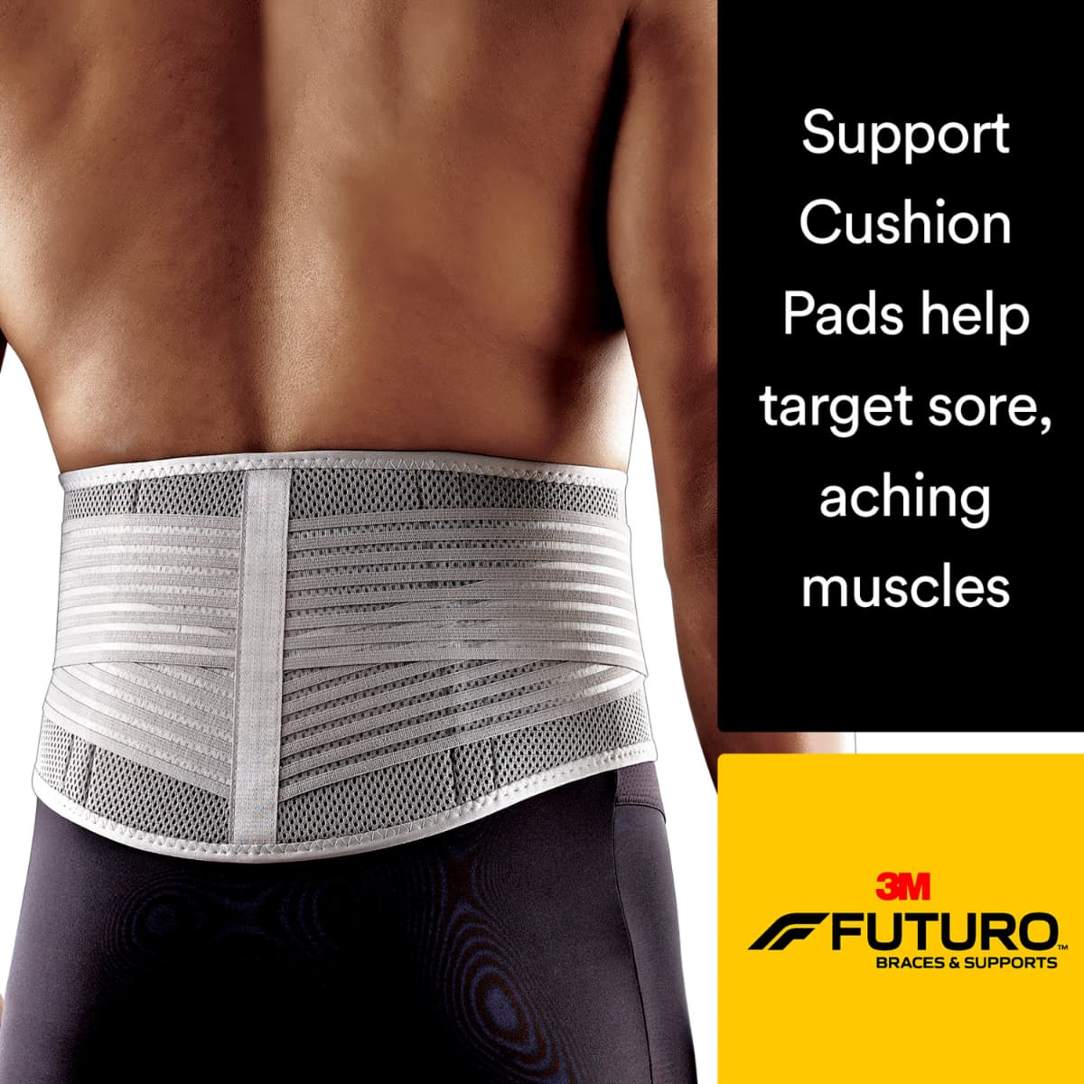 Futuro, Stabilizing Back Support Support Cushion Small/Medium - 1 Pc (Larawan 2 ng 2)