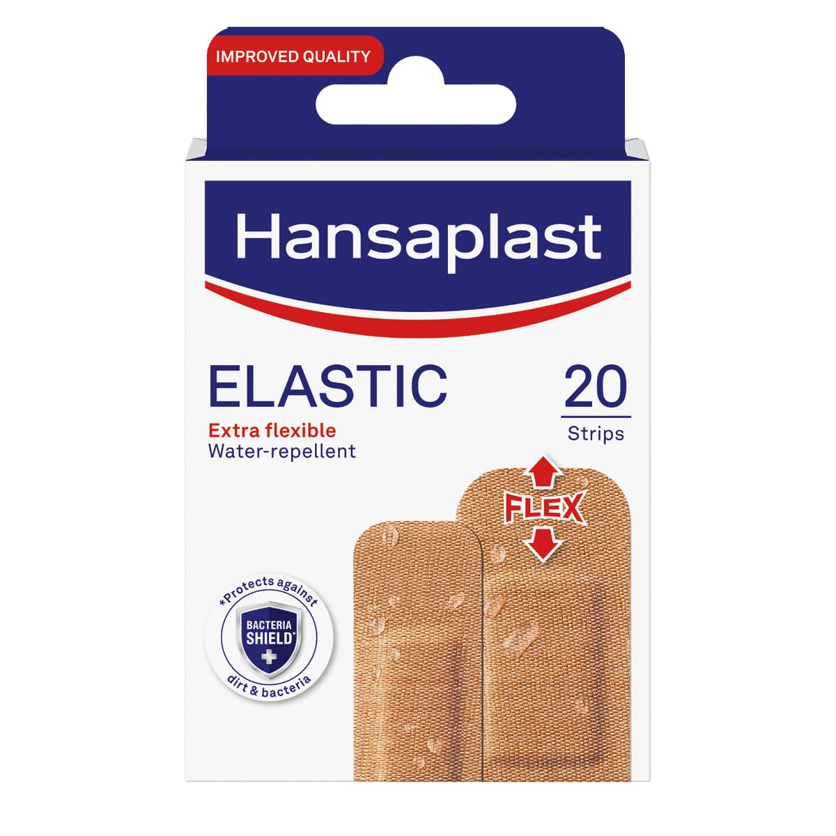 Hansaplast, Wound Plaster, Elastic - 20 Pc (Image 2 of 2)