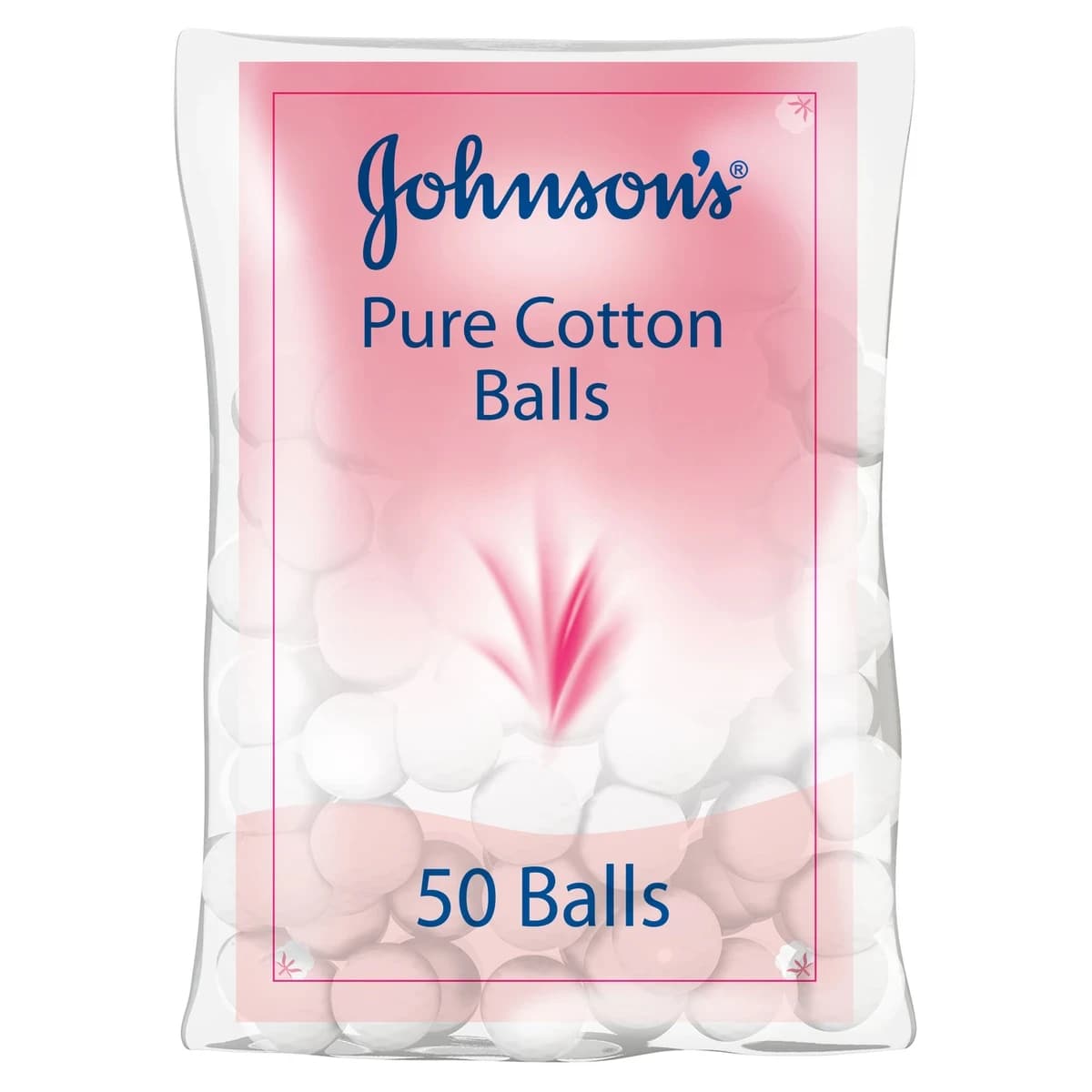Johnsons, Baby Pure Cotton Balls - 50 Pcs (Larawan 1 ng 5)
