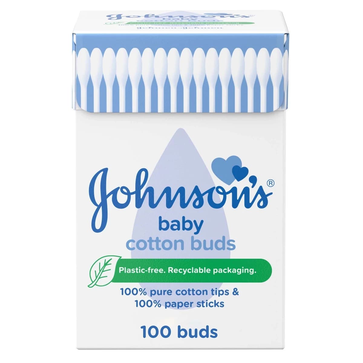 Johnsons, Baby Cotton Buds - 100 Pcs (Image 1 of 5)