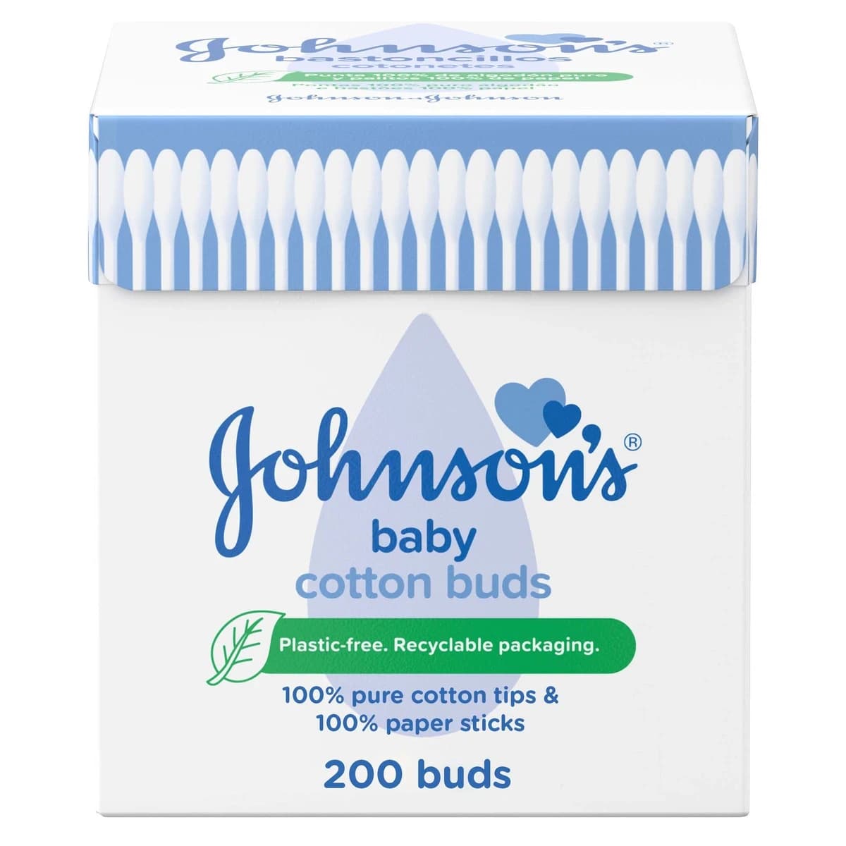 Johnson’S Baby Cotton Buds - 200 Pcs (Image 1 of 5)