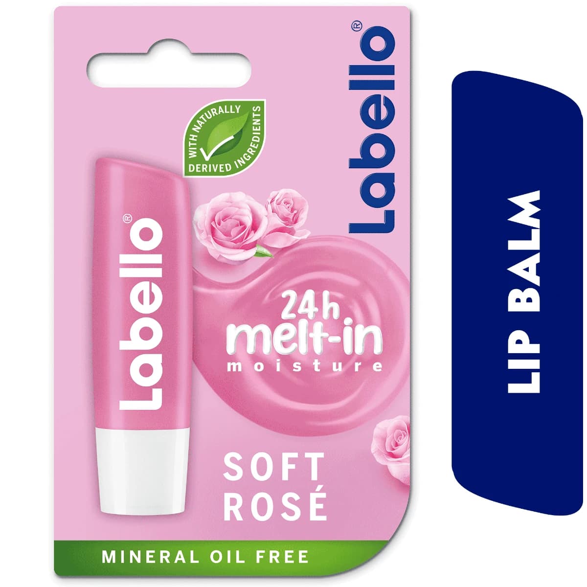 Labello, Lip Balm, Soft Rose - 4.8 Gm (Image 1 of 5)
