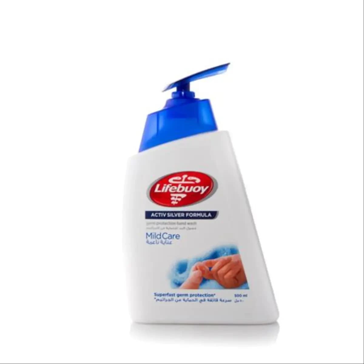 Lifebuoy, Hand Wash Antibacterial Mild Care - 500 Ml (Larawan 1 ng 1)