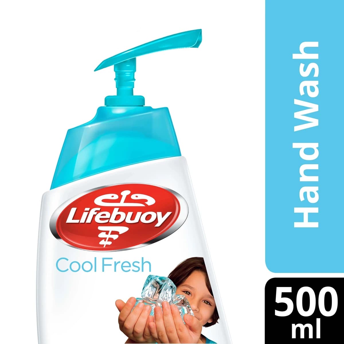 Lifebuoy, Hand Wash Antibacterial Cool Fresh - 500 Ml (Larawan 1 ng 3)